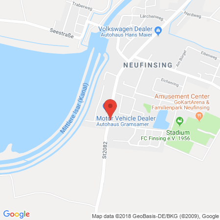 Standort der Autogas Tankstelle: BK Benzin Kontor AG in 85464, Neufinsing