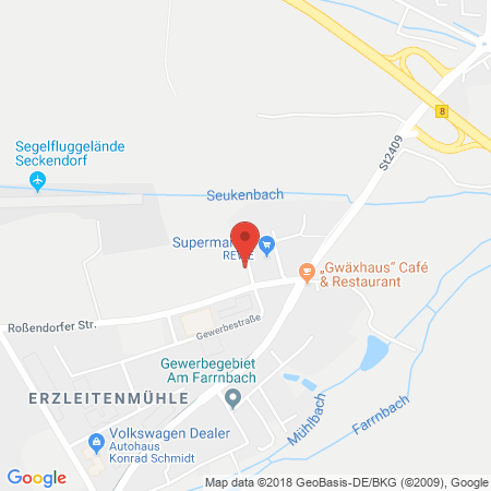 Standort der Autogas Tankstelle: Tim-Anhänger in 90556, Seukendorf