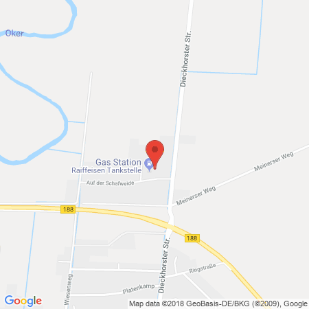 Standort der Autogas Tankstelle: Saatzucht Flettmar-Wittingen e. G., Raiffeisenwarengen in 38536, Meinersen