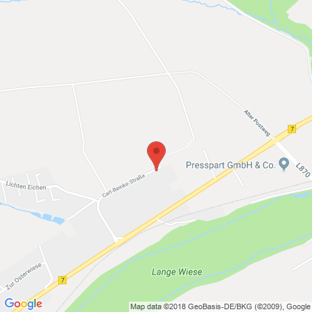 Standort der Autogas Tankstelle: Seymer GbR Automatentankstelle, Lackiererei Uwe Wittwer in 34431, Marsberg-Bredelar