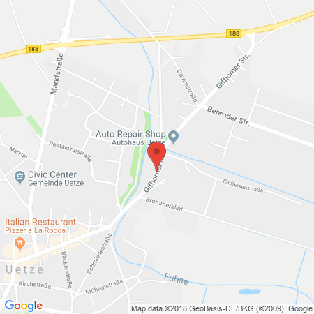 Standort der Autogas Tankstelle: Esso Tankstelle Rainer Fuge in 31311, Uetze