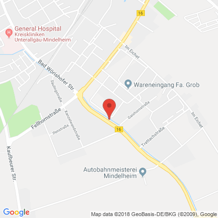 Standort der Autogas Tankstelle: Shell Tankstelle in 87719, Mindelheim