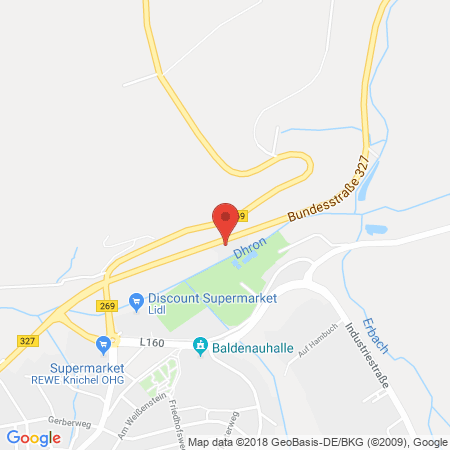 Position der Autogas-Tankstelle: Aral Tankstelle Paschko GmbH in 54497, Morbach