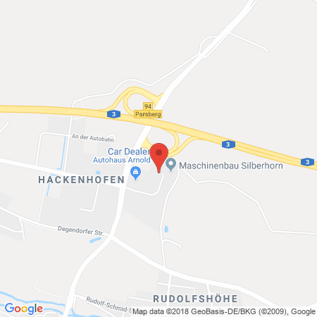 Position der Autogas-Tankstelle: Mercedes Autohaus Arnold in 92331, Parsberg-Lupburg