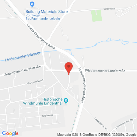 Standort der Autogas Tankstelle: AGIP Tankstelle Jörg Reichardt in 04158, Leipzig-Lindenthal