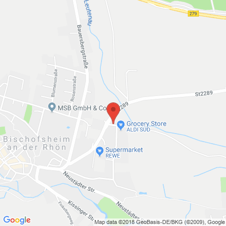 Standort der Autogas Tankstelle: bft Tankstelle Bischofsheim, Pius Korb in 97653, Bischofsheim/Rhön