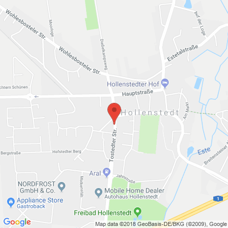 Standort der Autogas Tankstelle: Star Tankstelle in 21279, Hollenstedt