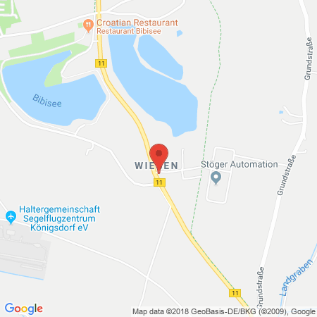 Position der Autogas-Tankstelle: Krenn Tank und Shop GmbH in 82549, Königsdorf