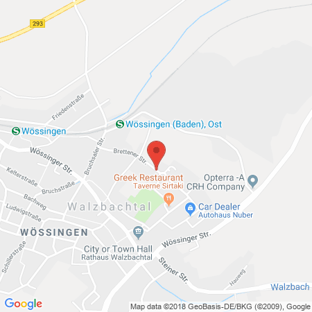Position der Autogas-Tankstelle: Autohaus Wolfgang Knaus in 75045, Walzbachtal-Wässingen
