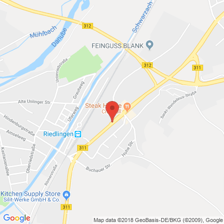 Standort der Autogas Tankstelle: Autohaus Max Schlegel KG in 88499, Riedlingen