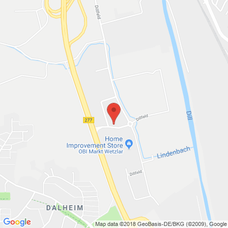 Position der Autogas-Tankstelle: Roth Station Automatentankstelle in 35576, Wetzlar