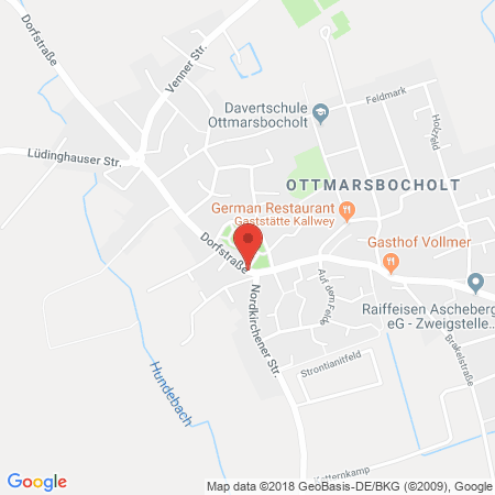 Standort der Autogas Tankstelle: Tankstelle Stratmann in 48308, Senden-Ottmarsbocholt