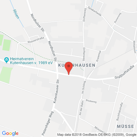 Position der Autogas-Tankstelle: Calpam Station in 32425, Minden-Kutenhausen