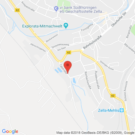 Standort der Autogas Tankstelle: Bernhard Stötzer Technikhandel & Service in 98544, Zella -Mehlis