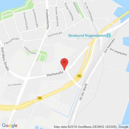 Standort der Autogas Tankstelle: TOTAL Station Holger Boldt in 18439, Stralsund