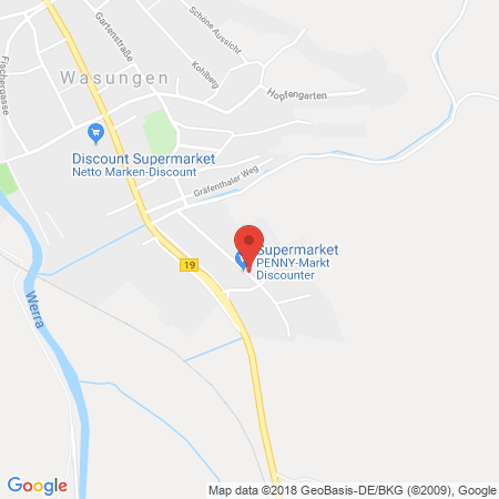 Position der Autogas-Tankstelle: GWT Energieanlagenbau GmbH in 98634, Wasungen
