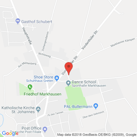 Standort der Autogas Tankstelle: Handelshaus und Reparaturbetrieb Jan Hammersen in 26169, Friesoythe-Markhausen