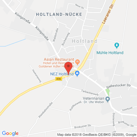 Standort der Autogas Tankstelle: SCORE SB-Station in 26835, Holtland-Hesel