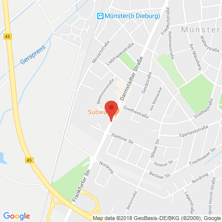 Standort der Autogas Tankstelle: Esso-Station Carlo Schadt in 64839, Münster