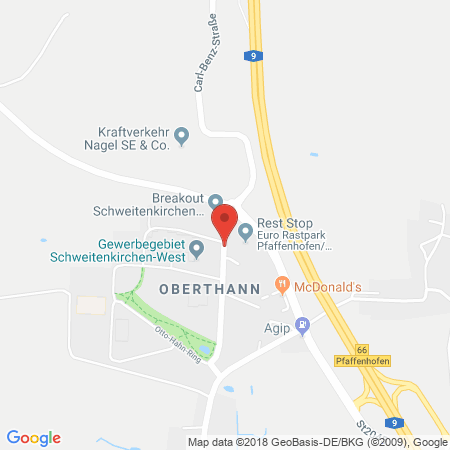 Position der Autogas-Tankstelle: Shell Autohof in 85301, Schweitenkirchen