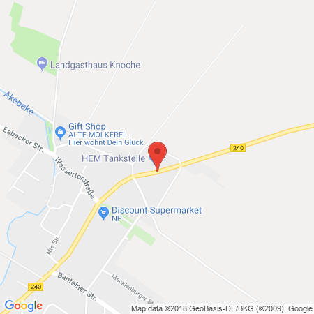 Standort der Autogas Tankstelle: HEM-Tankstelle in 31036, Eime