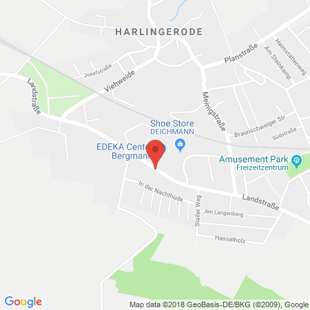 Standort der Autogas Tankstelle: Go Tankstelle in 38667, Bad Harzburg-Harlingerode