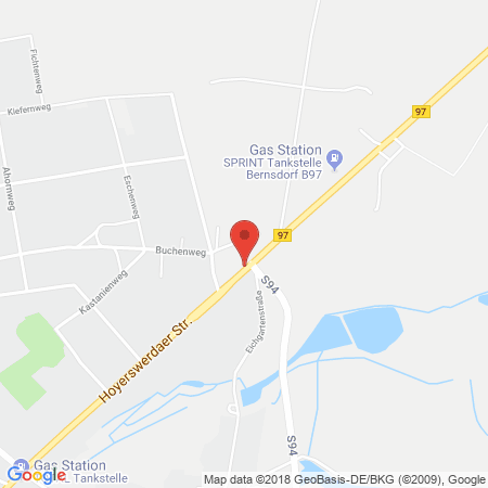 Standort der Autogas Tankstelle: GO Tankstelle - FTG GmbH in 02994, Bernsdorf