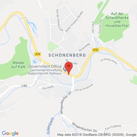 Standort der Autogas Tankstelle: MTM-Tankanlage Marco Müller in 53809, Ruppichteroth-Schönenberg