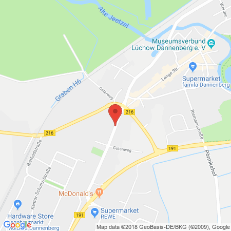 Standort der Autogas Tankstelle: SB-Tankstelle Heinz Meyer in 29456, Clenze