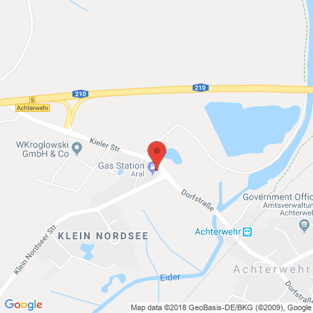 Position der Autogas-Tankstelle: BFT-Felde Tankstelle in 24242, Felde-Klein Nordsee