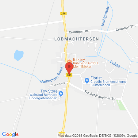 Position der Autogas-Tankstelle: HEM Tankstelle in 38259, Salzgitter-Lobmachtersen