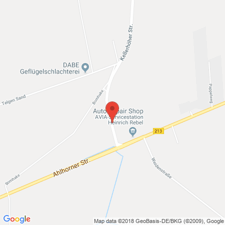 Standort der Autogas Tankstelle: AVIA-Servicestation Agnes Rebel in 49661, Cloppenburg