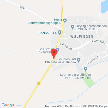 Standort der Autogas Tankstelle: TAS Tankstelle in 31008, Elze-Wülfingen
