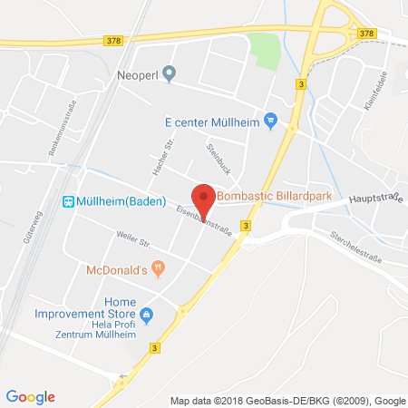 Position der Autogas-Tankstelle: Graf Motoren & Motorenteile GmbH in 79379, Müllheim