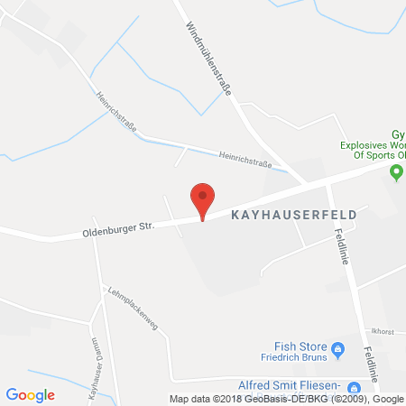 Position der Autogas-Tankstelle: Autogas-Zentrum-Ammerland in 26188, Edewecht