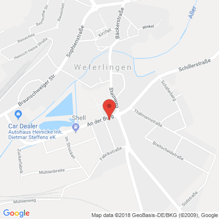 Standort der Autogas Tankstelle: FA. ALFRED Schindler in 39356, Weferlingen b. Helmstedt