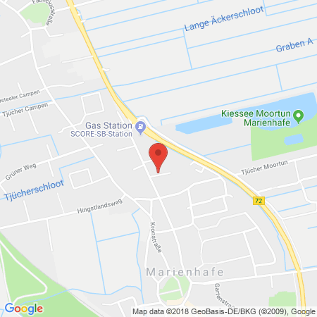 Standort der Autogas Tankstelle: Kfz Meisterbetrieb Gerhard Meyerhoff in 26529, Marienhafe