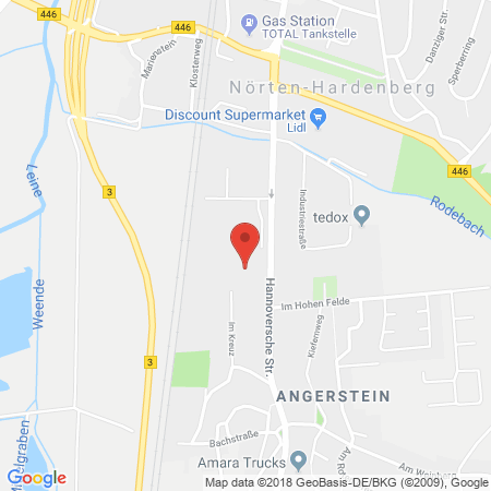 Standort der Autogas Tankstelle: Autohaus Raith in 37176, Nörten-Hardenberg