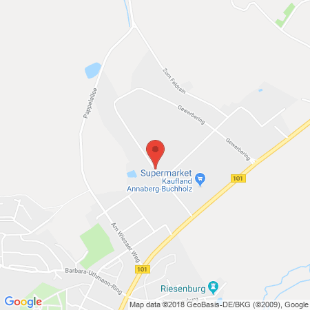 Standort der Autogas Tankstelle: Autogas Annaberg in 09456, Annaberg-Buchholz