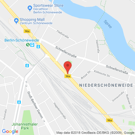 Standort der Autogas Tankstelle: JET Tankstelle in 12439, Berlin