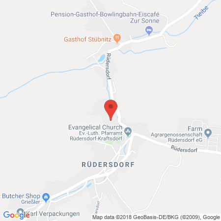 Position der Autogas-Tankstelle: Agrargenossenschaft Rüdersdorf e.G. in 07586, Kraftsdorf-Rüdersdorf