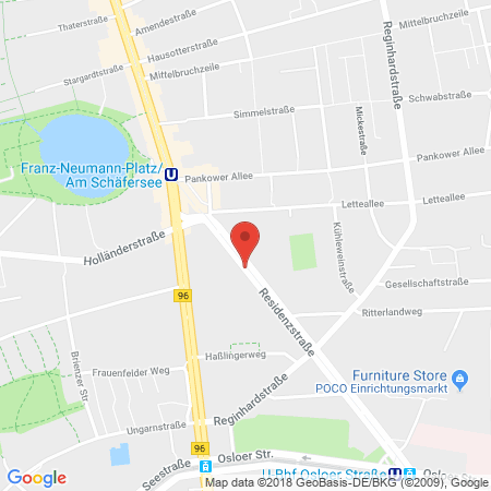 Standort der Autogas Tankstelle: Bosch Service Parlak in 13409, Berlin
