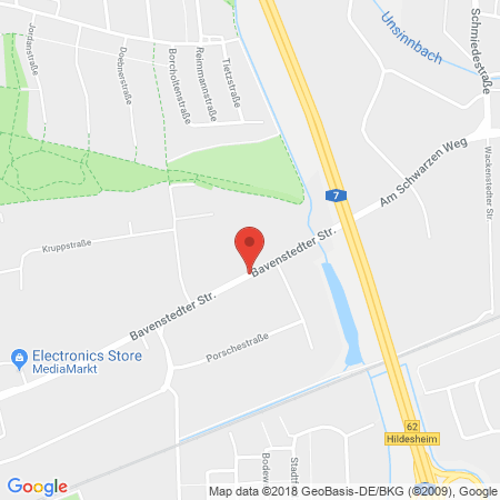 Standort der Autogas Tankstelle: M1 Tankstelle in 31135, Hildesheim