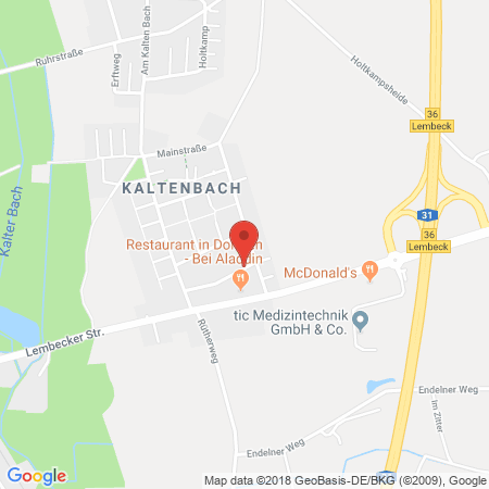 Standort der Autogas Tankstelle: Mümken & Schildberger GbR in 46348, Raesfeld-Erle