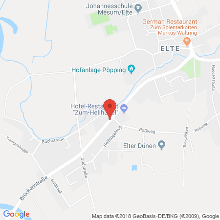 Position der Autogas-Tankstelle: Tankstelle Homann in 48432, Rheine