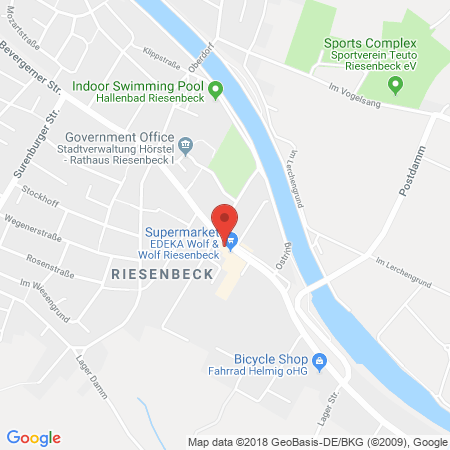 Position der Autogas-Tankstelle: Tankstelle Riesenbeck Pruß GmbH in 48477, Hörstel-Riesenbeck