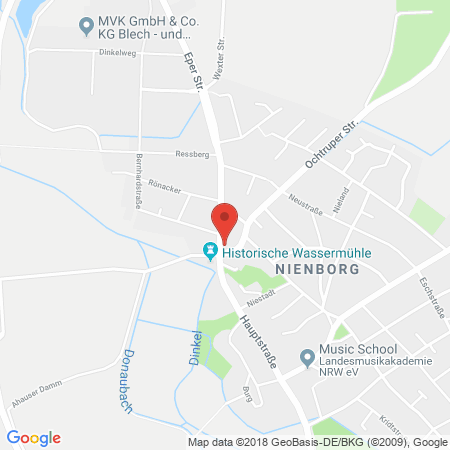 Position der Autogas-Tankstelle: AVIA Tankstelle in 48619, Heek-Nienborg