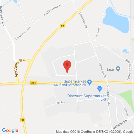 Position der Autogas-Tankstelle: MzB GmbH in 49593, Bersenbrück