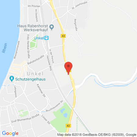 Standort der Autogas Tankstelle: Autogas Rheinach (Tankautomat) in 53572, Unkel