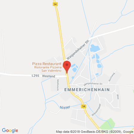 Position der Autogas-Tankstelle: Freie Tankstelle Sarholz in 56477, Rennerod-Emmerichenhain